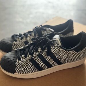 Adidas Monochrome Mesh Sneakers
